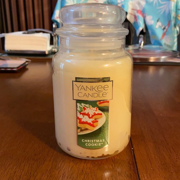Yankee candle Christmas cookie